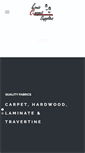 Mobile Screenshot of louiscarpetsupplies.com